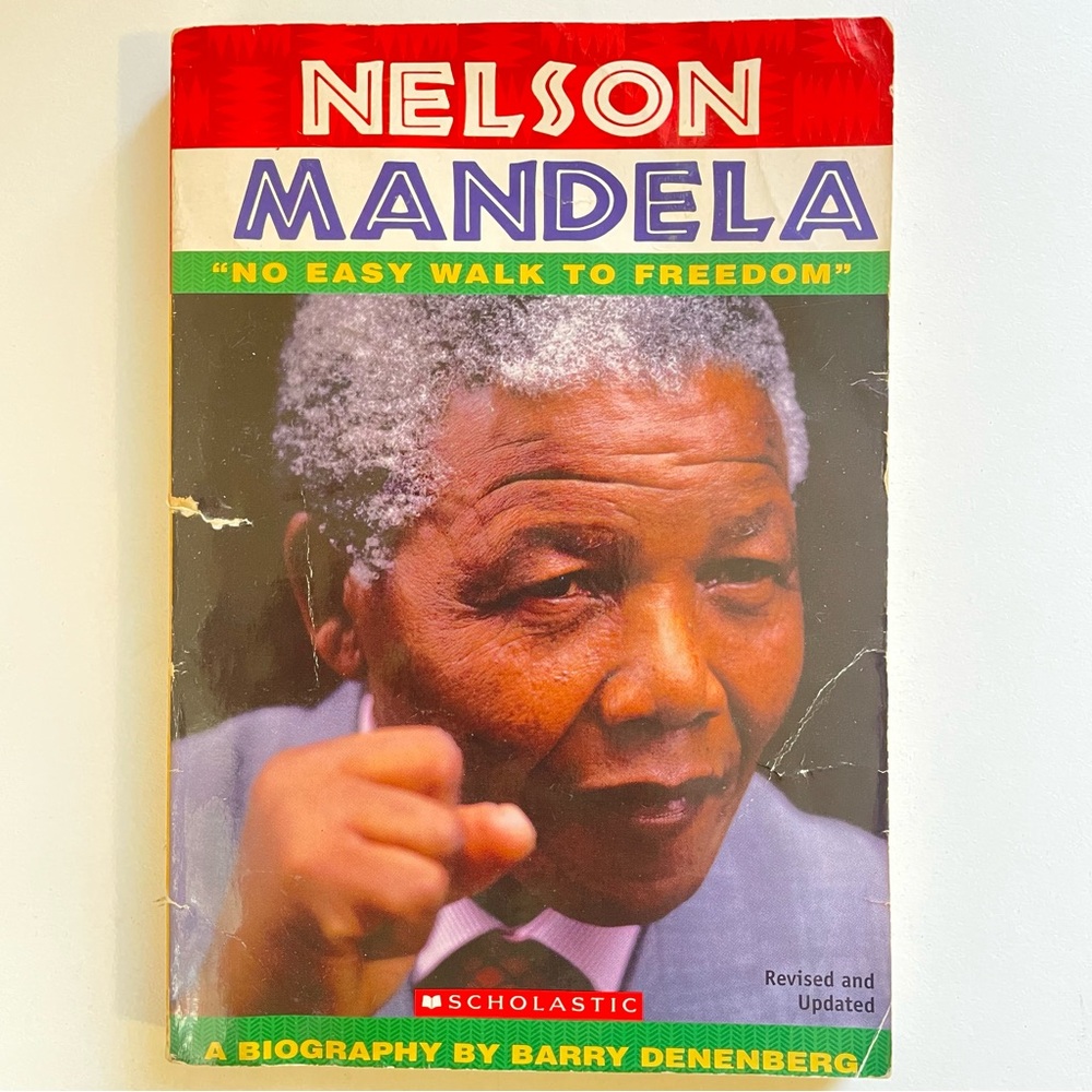 Scholastic Symbol of Courage Book - Red and Yellow Cover